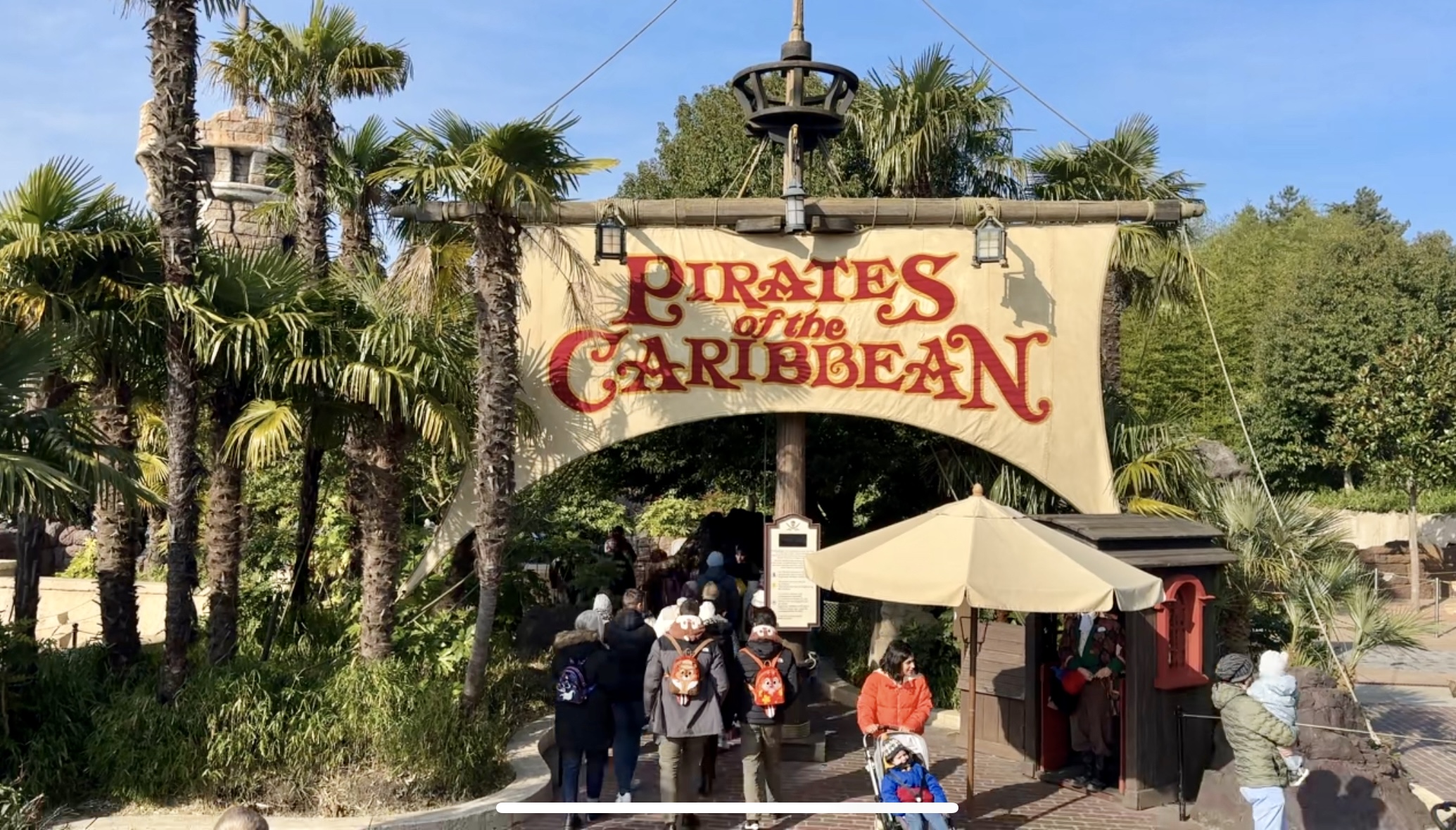 Pirates of the Caribbean familieattractie in Adventureland