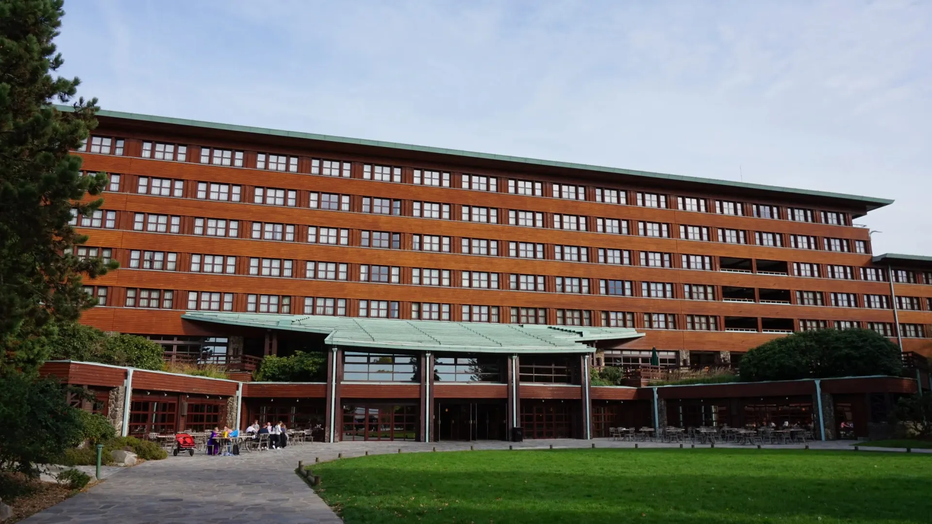 Disney’s Sequoia Lodge met woodland-sfeer
