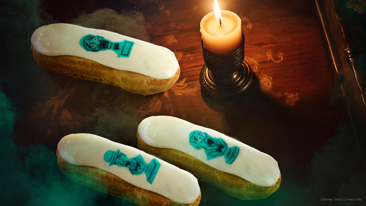 Seizoensspecial: drie vanille-éclairs geïnspireerd op Phantom Manor