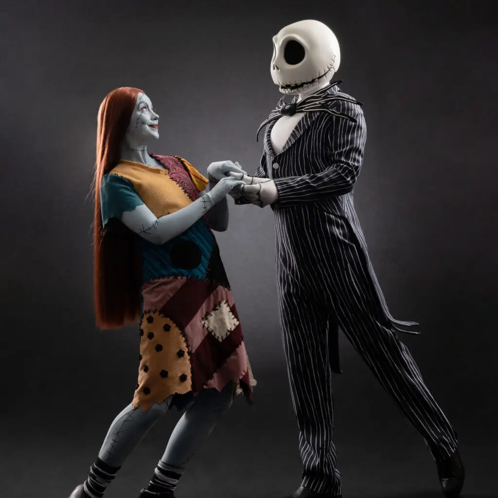 Jack Skellington en Sally – Disney Halloween Festival Disneyland Paris 2025