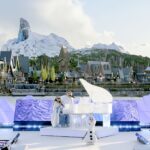 Olaf het sneeuwpopje uit Frozen in Disney Adventure World, Disneyland Paris