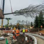 Landschapsinrichting Disney Adventure World – beplanting en decoratieve elementen
