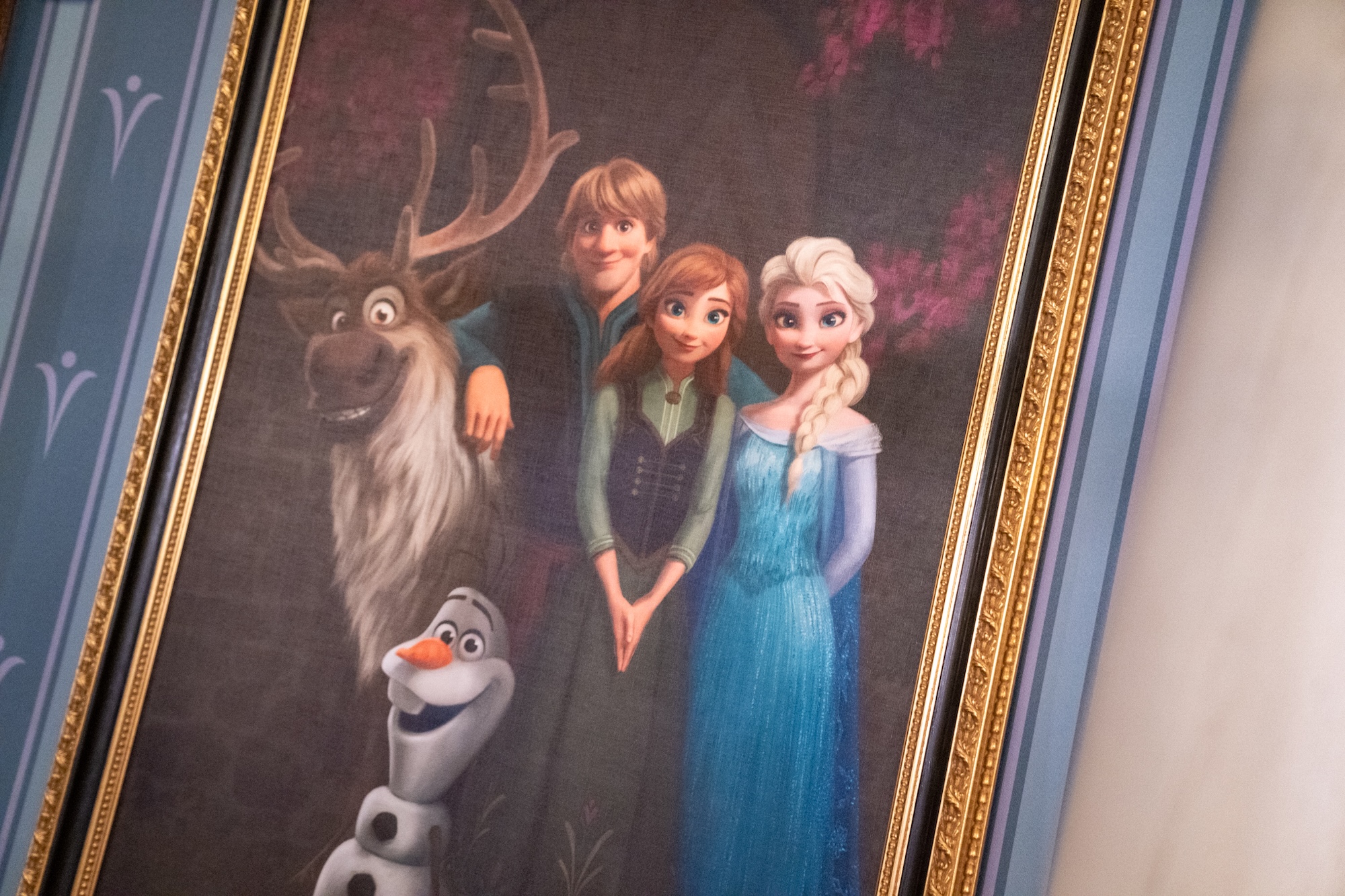 Rencontre Royale ontmoetingspaleis in World of Frozen bij Disney Adventure World