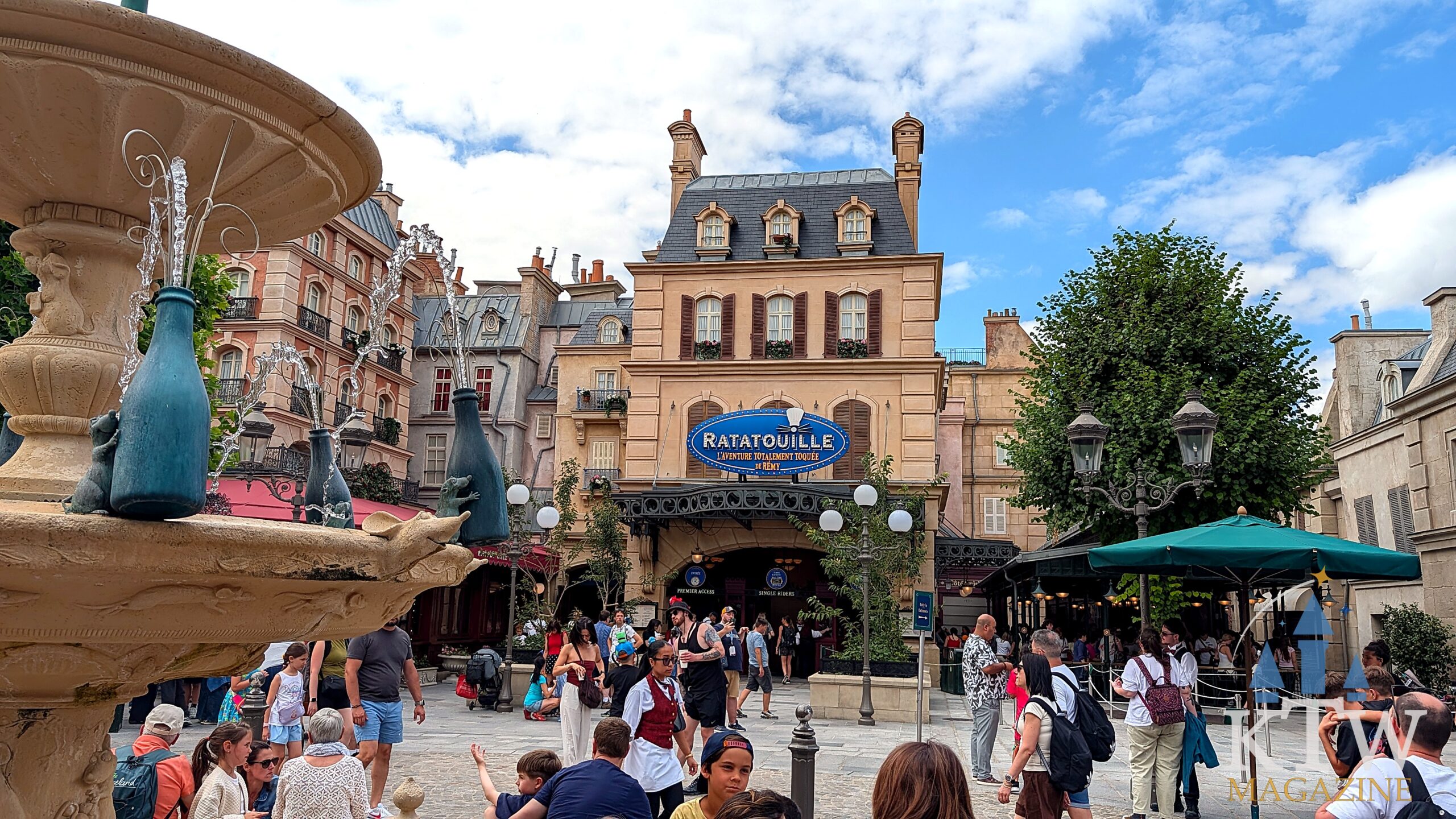 La Place de Rémy in Worlds of Pixar, Disneyland Parijs