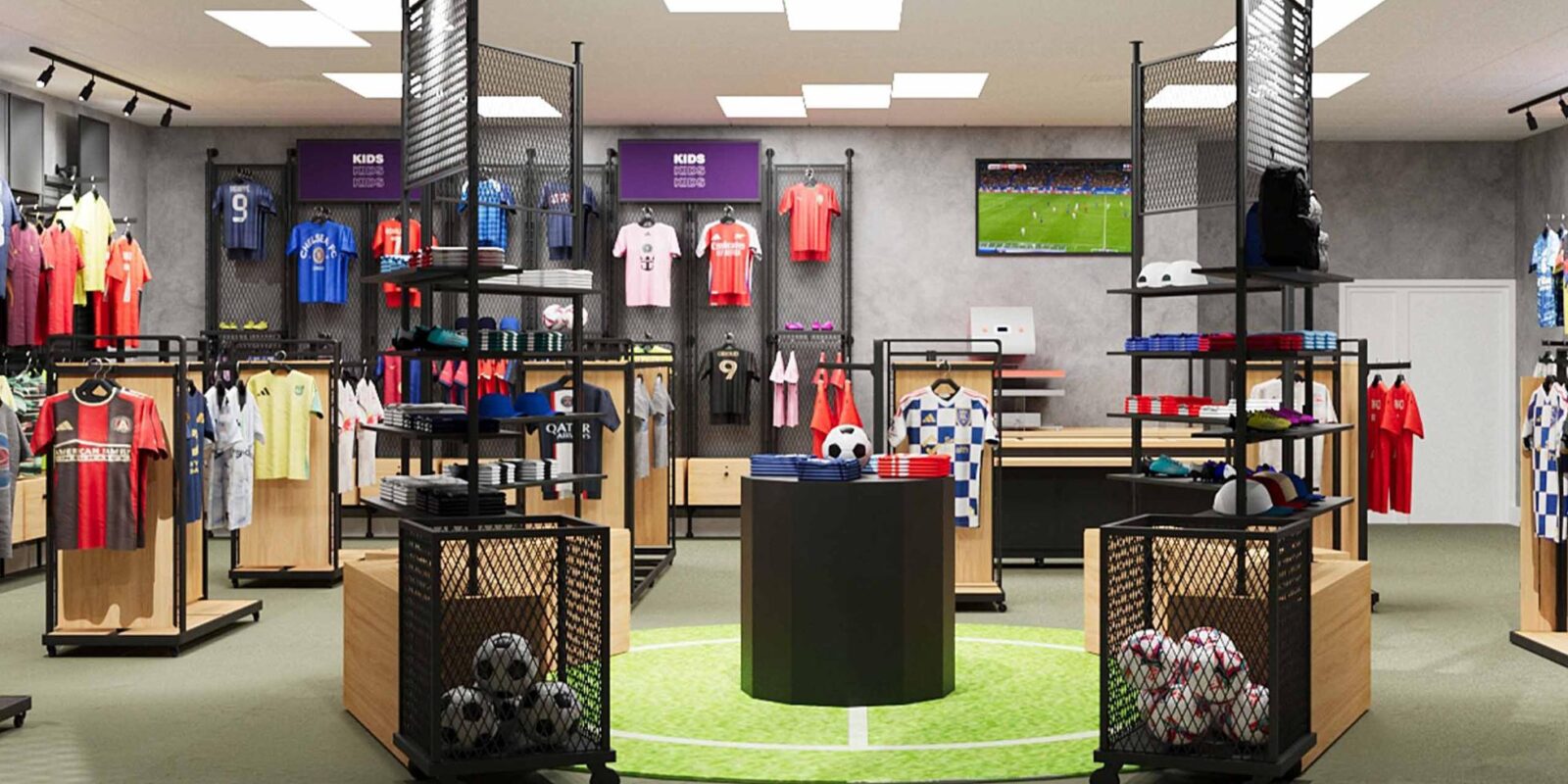 Pelé Soccer boutique in Disney Village, Disneyland Paris